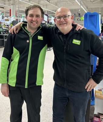 Stephens big smile and friendly service make him a real favourite at Asda Middleton Park image